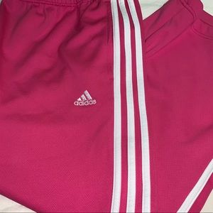 Pink Adidas pants